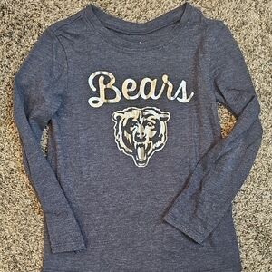 NFL Bears Kids Long Sleeve Tee - Dark Blue
